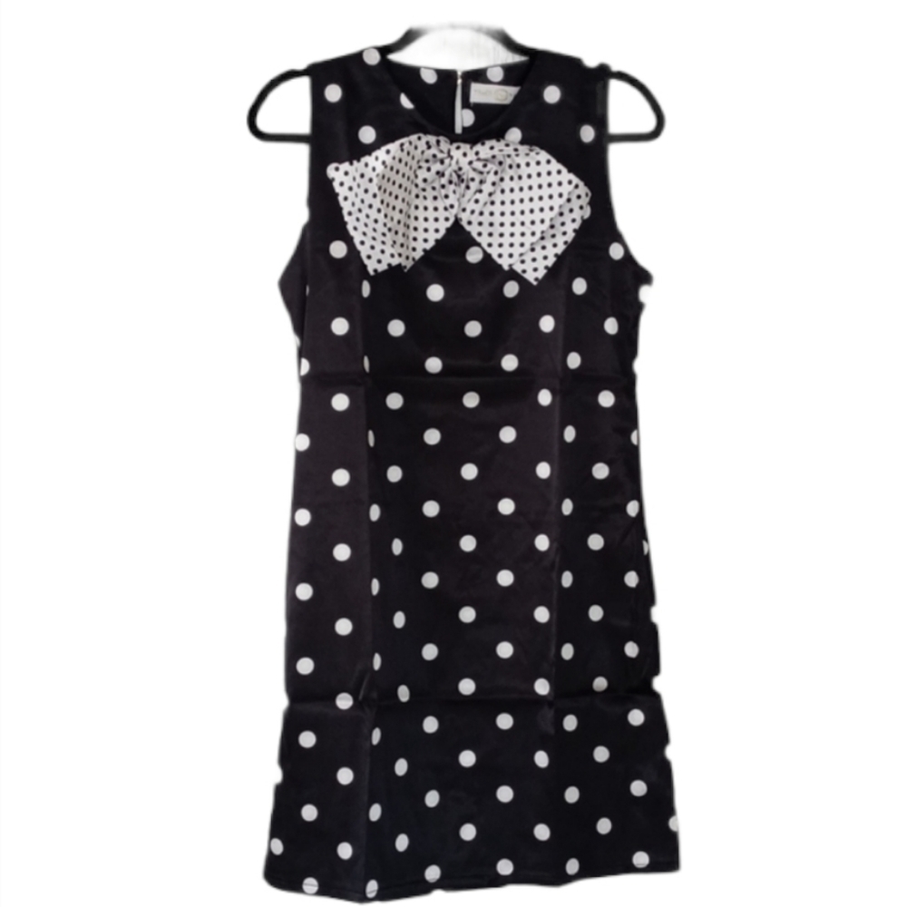 NWT Tracy Negoshian dress with bow Medium